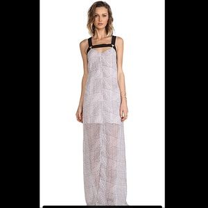 Maxi Trim Dress in Pearl Haze Multi